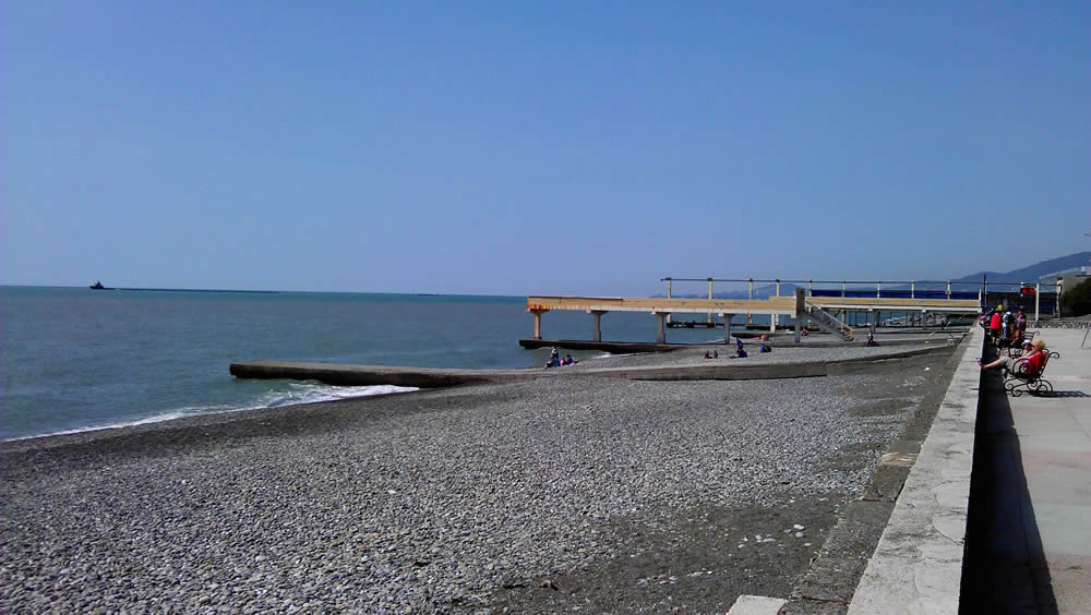 Пляжи Адлера и Курортного городка Пляжи Адлера и Курортного городка